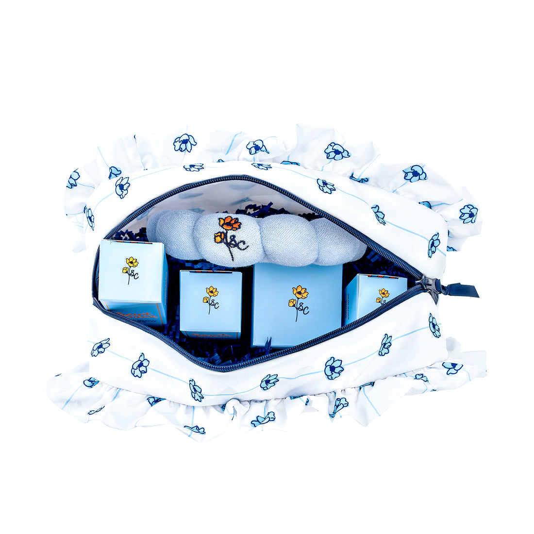 The Full Crewe with Ruffle Bag